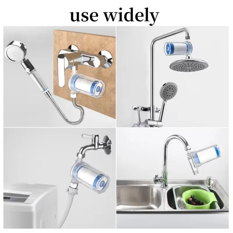 Multipurpose Water Filter Replaceable Cartridge Water Heater Front Filter Shower Bath Water Purifier Washing Machine Pre-filter