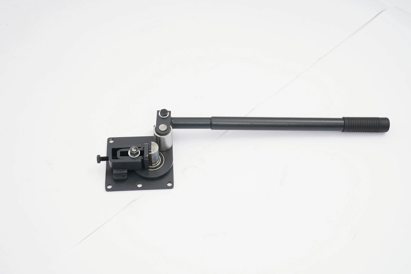 Manual Flat Bar Bender 90°, Sheet Metal Bending Tool 0-5mm Thick, Flat Steel Bender 0-50mm Width 7 Bearings for Steel Copper Aluminum