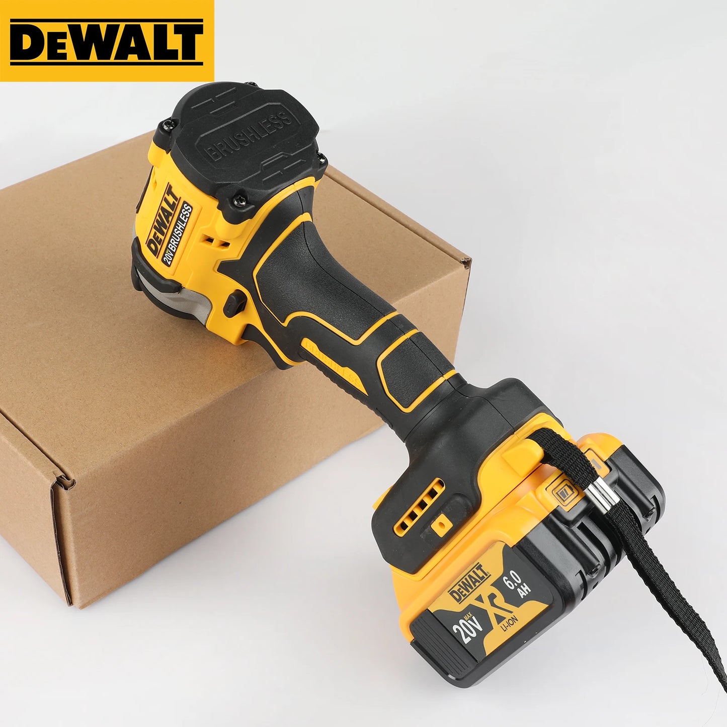 DEWALT DCF850 20V Lithium-Ion Brushless Impact Driver,High Torque Electric Screwdriver, Compact Professional Cordless Power Tool