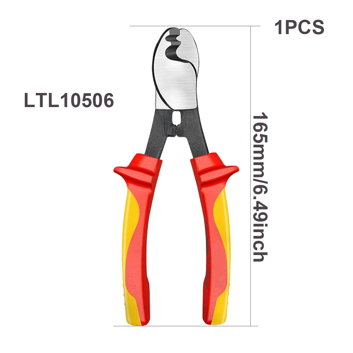 LAOA Insulated Cable Cutter Professional 1000V Wire Stripping Pliers Heavy-Duty Multi-Tool for Electricians High Voltage Safety