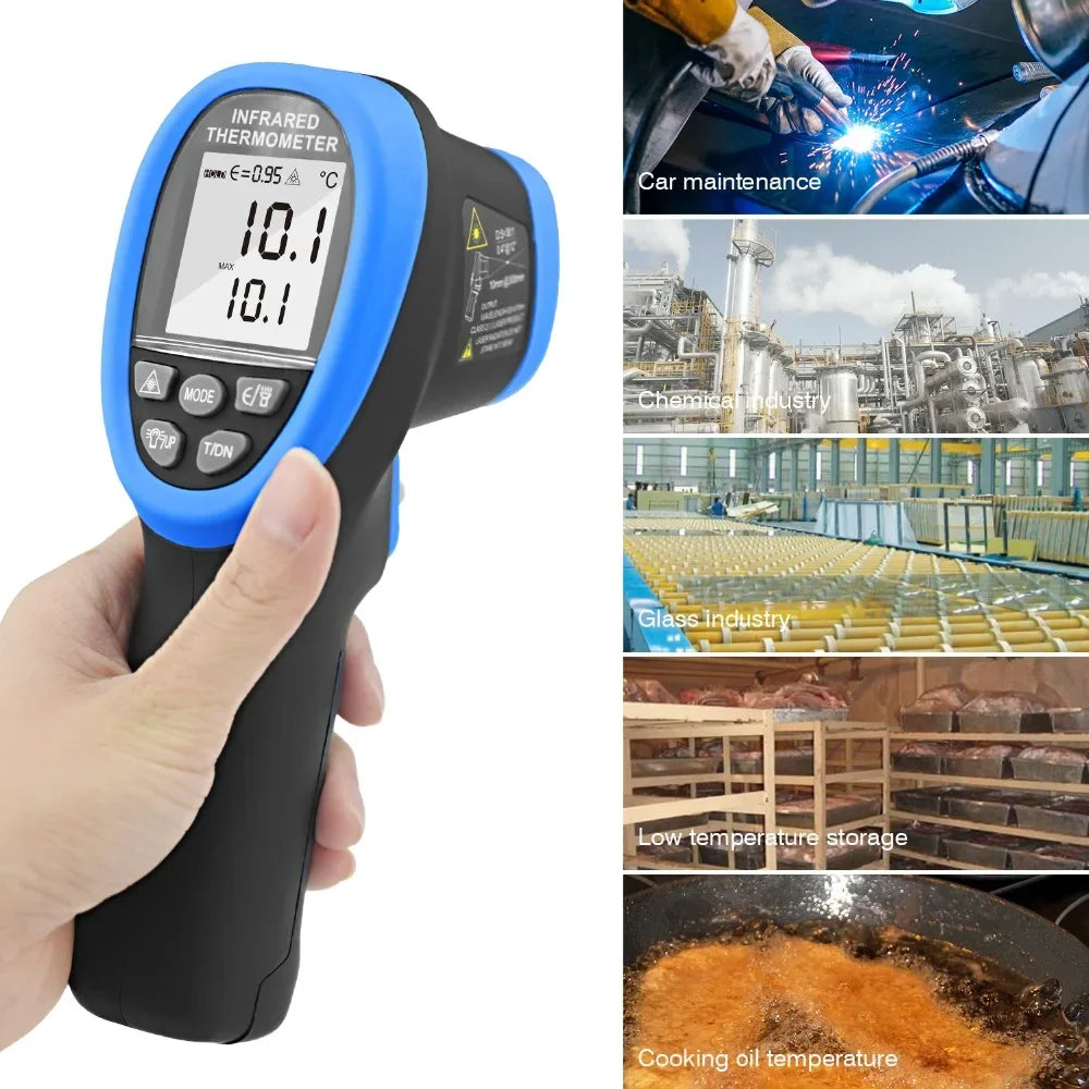 HoldPeak HP1500 Non Contact Dual Laser Infrared Thermometer