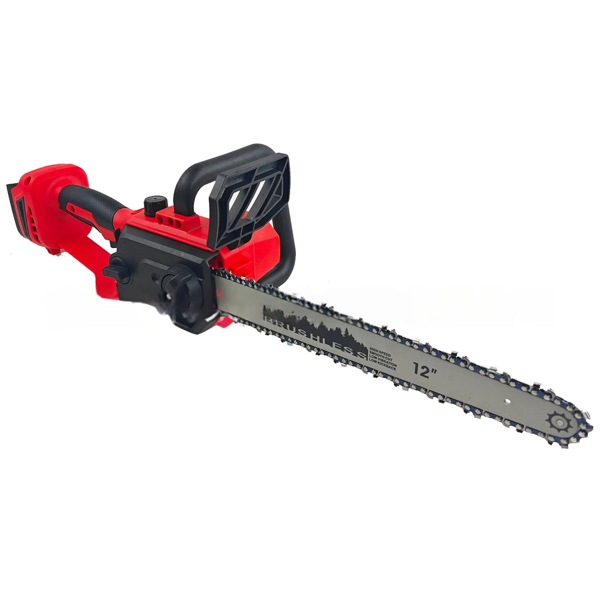 Milwaukee 12 Inch Brushless Chain Saw Cordless Electric Trimming Chain Saw Garden Woodworking Cutter for Logging and Trimming