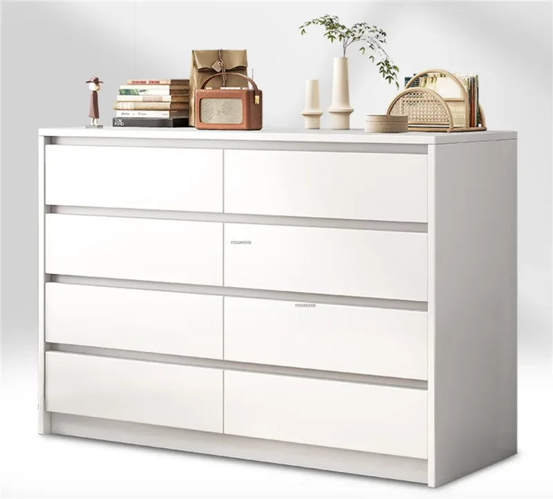 Modern MDF Living Room Cabinet Househol Living Room Furniture Against The Wall Chest Of Drawers Bedroom Storage Cabinet