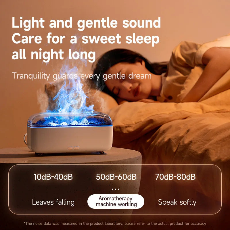 Volcanic Lava Essential Oil Diffuser USB Humidifier