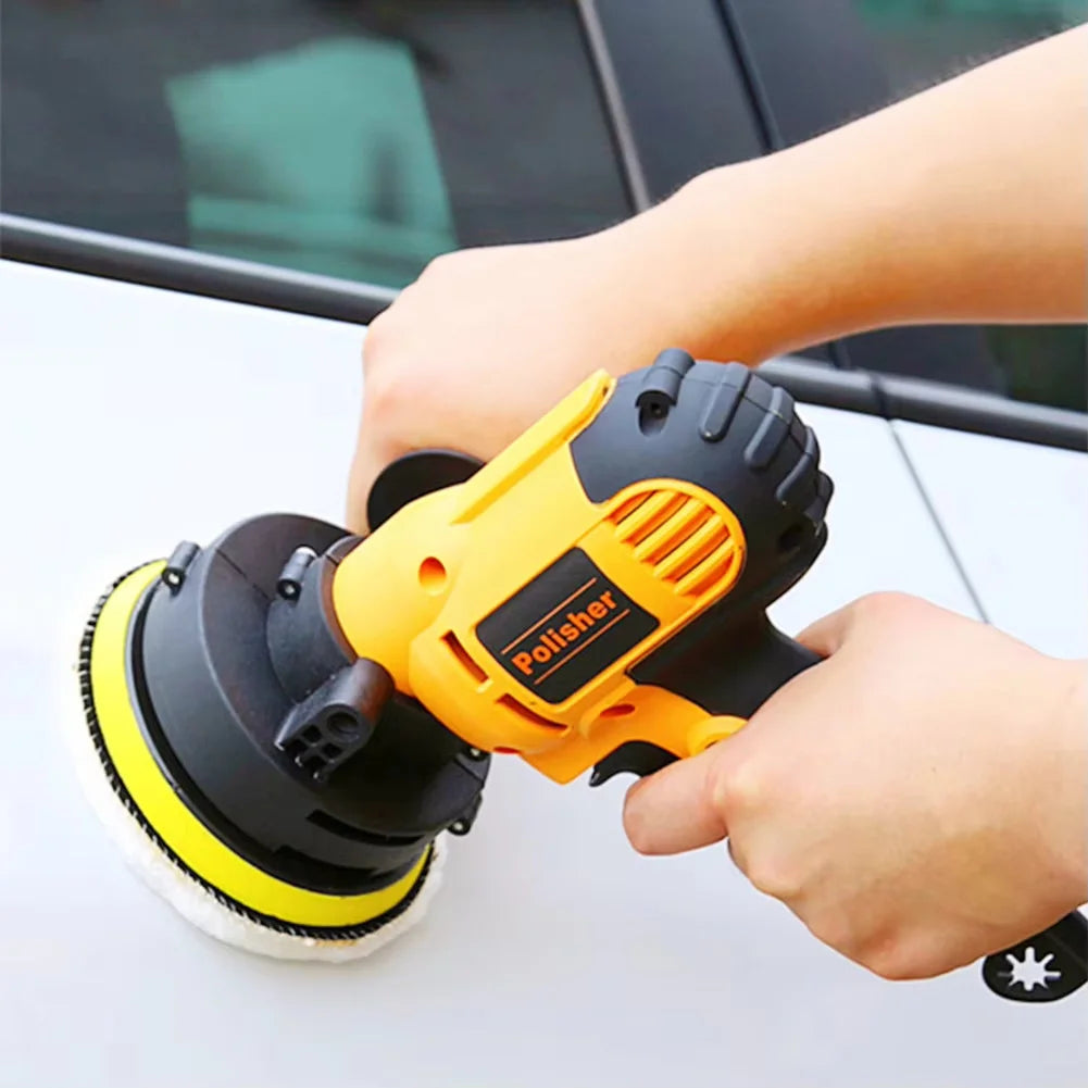 700W Electric Car Polisher Waxing Glazing Machine Adjustable Speed Auto Sanding Marble Tile Floor Polishing Scratch Repair Tool