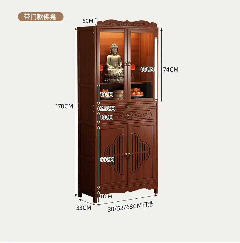 Non-solid Wood Living Room Cabinets Incense Stand Household Buddha Altar Living Room Cabinets Chinese-style Furniture Kast JTC