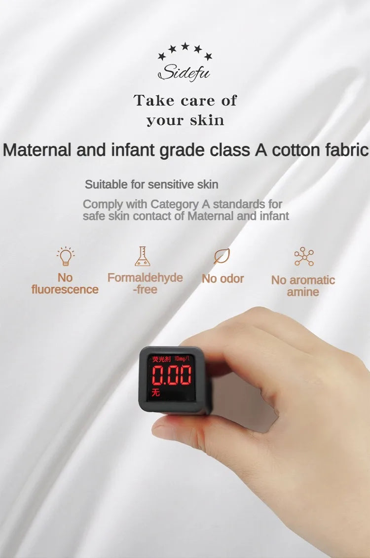 Premium Comfortable Hotel Cotton Pillow For Restful Sleep