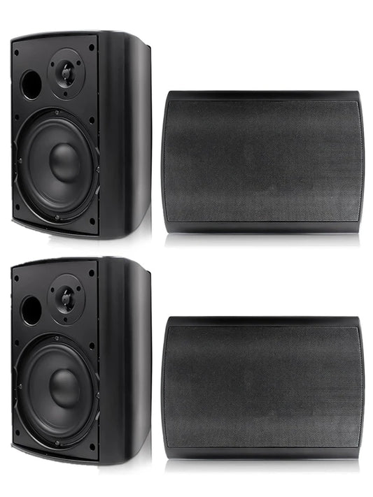 Herdio 800W Outdoor Bluetooth Waterproof Wall Mount Speakers