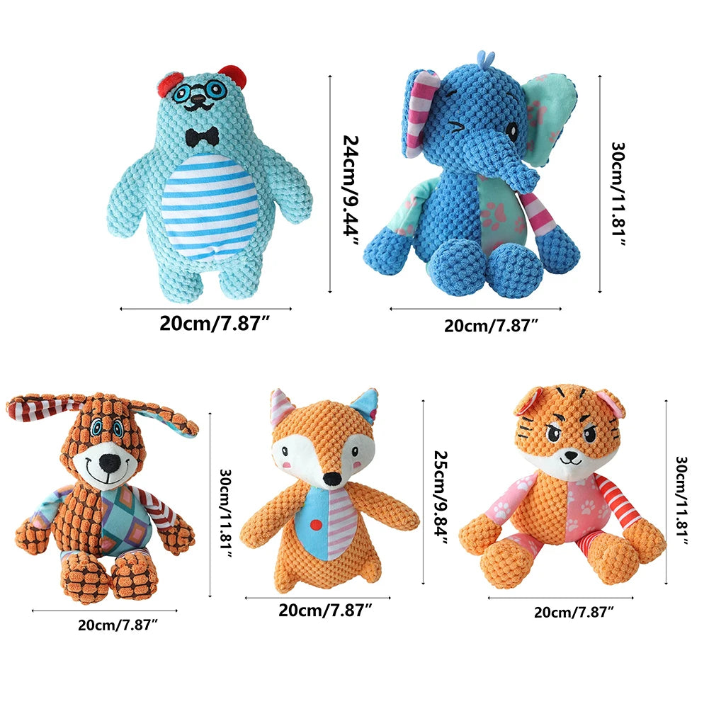 Squeaky Dog Toys Dog Plush Toy Soft Plush Puppy Toys