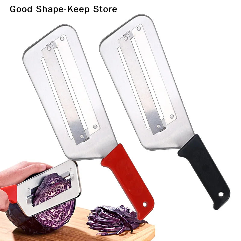 Stainless Steel Cabbage Slicer Multi-functional Cabbage Slicer With Handle Suitable For Slicing Cabbage And Vegetables