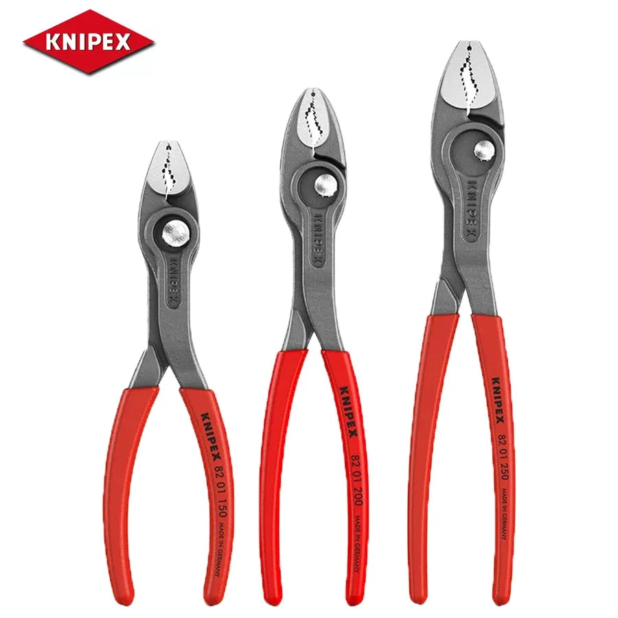 KNIPEX Twingrip Slip Joint Pliers 150/200/250 mm Water Pump Pliers Hand Tools  8201150/8201200/8201250