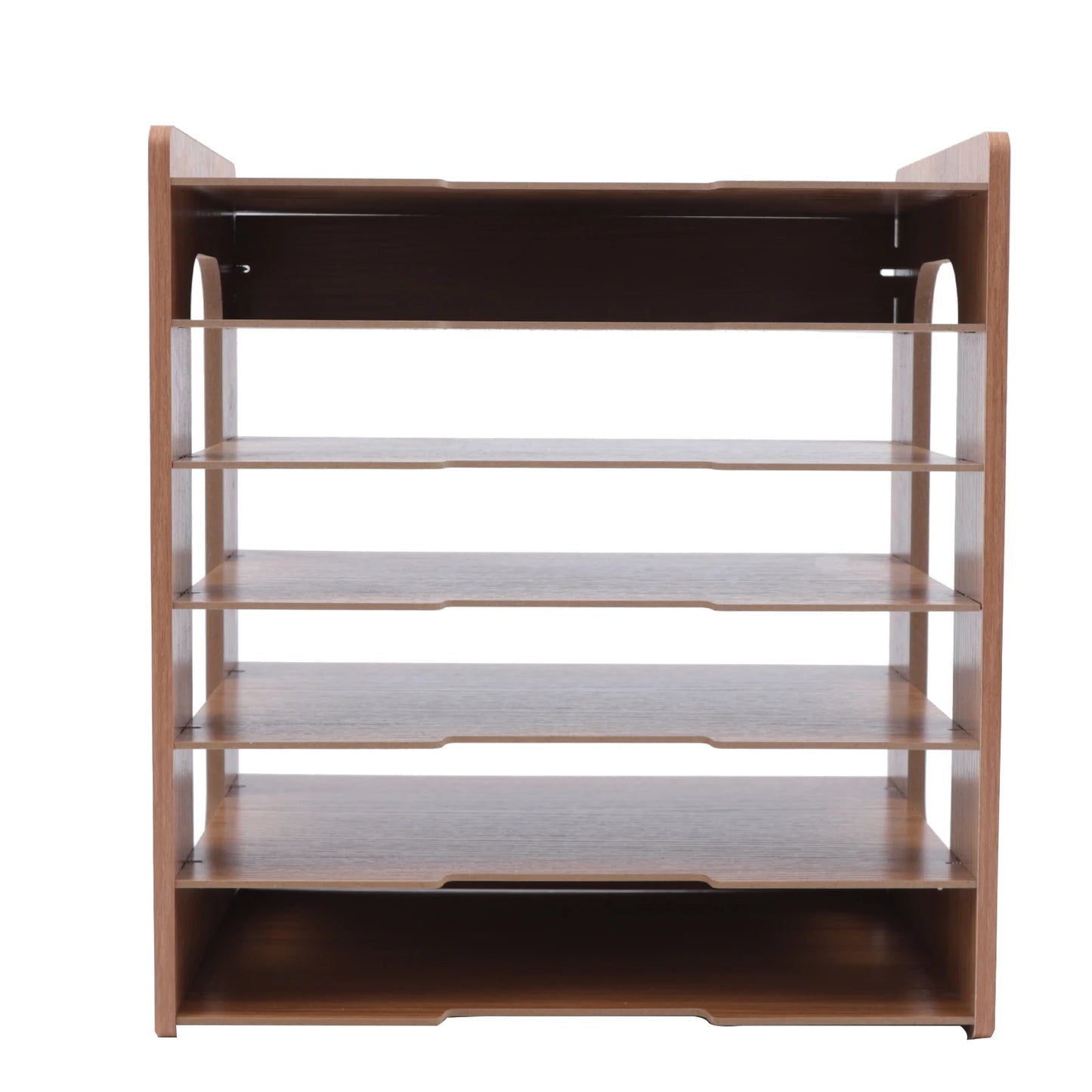 7Tier Widen Wood Office Paper Organizer for Desk Desktop File Holder Desk Letter Tray & A4 Paper Sorter 36*25*38.5cm