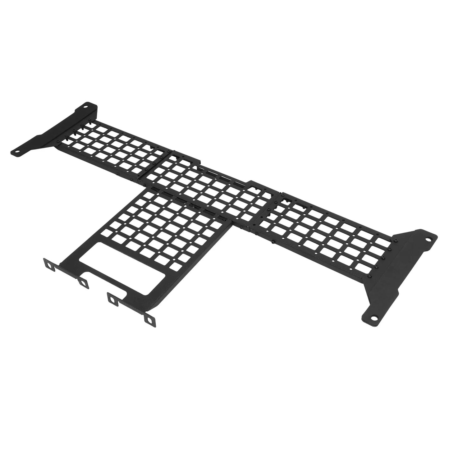 For Jeep Wrangler JL JLU Gladiator JT 18-2026 Overhead Molle Panel Roof Rack