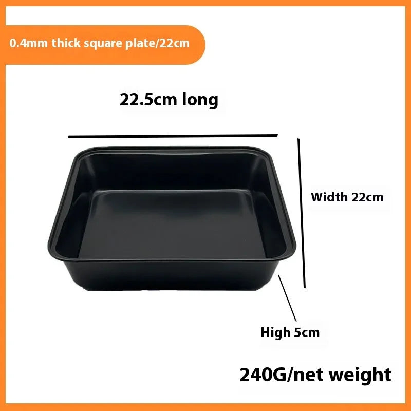 Carbon Steel Nonstick Roasting Pan Rectangular Baking Tray Loaf Toast Bread Cake Bakeware DIY Pastry Pan Dish Kitchen Utensils