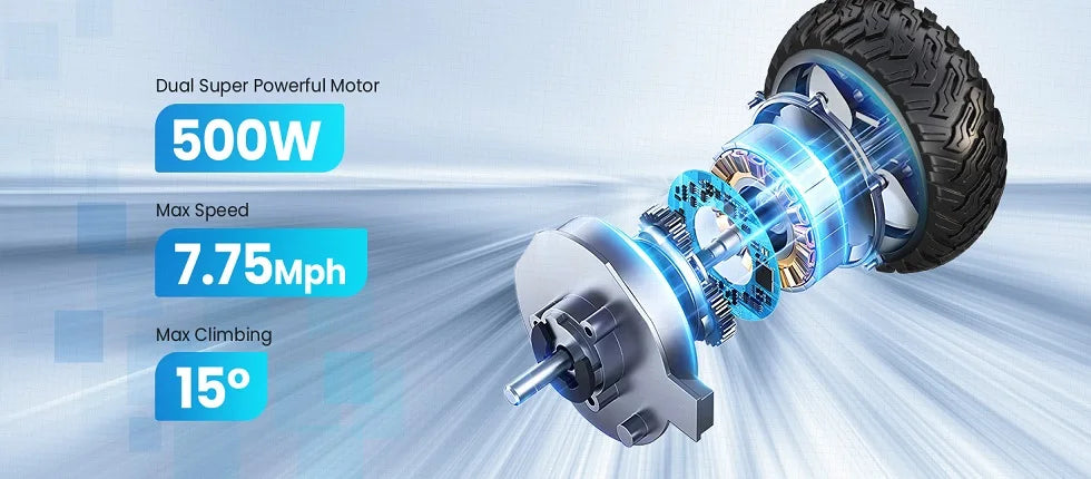 Kids All Terrain Self Balancing Hoverboard With Bluetooth Speaker