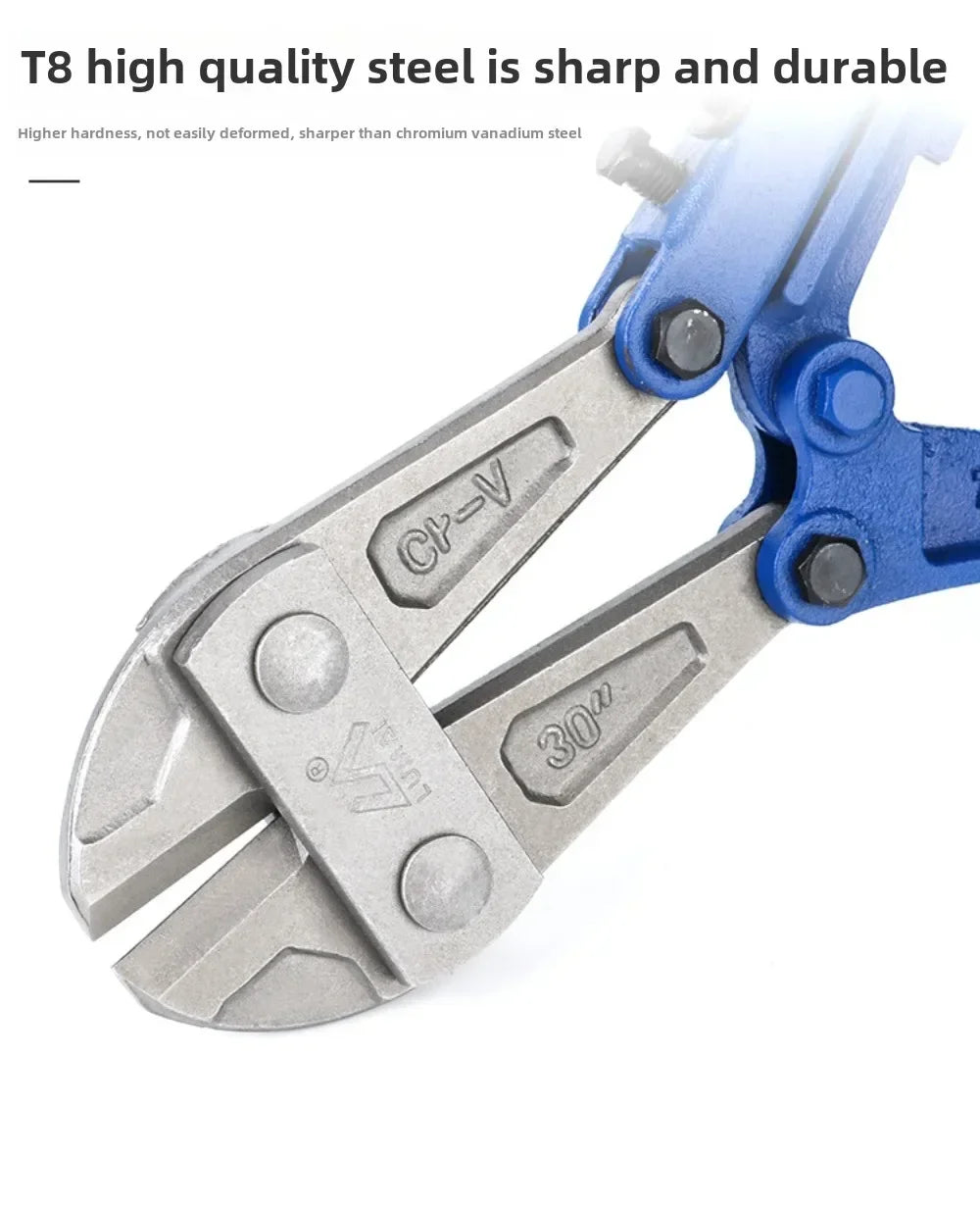 14/18 Inches Bolt Cutters Wire Cutting Pliers Multifunction Flat Nose Cut Steel Cables Clippers Heavy Duty Hand Tool