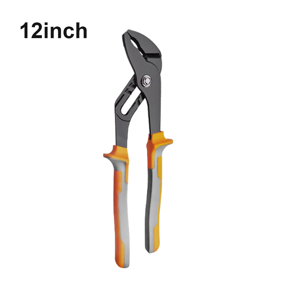 1pc Water pump pliers 7/8//10/12inch adjustable wrench multi-function large opening water pipe pliers household repair tools