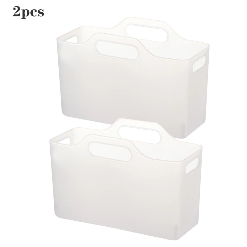 2/3 Pack Under Sink Organizer Kitchen Bathroom Cabinet Organizers and Storage Box Multi-purpose Plastic Organizer Baskets
