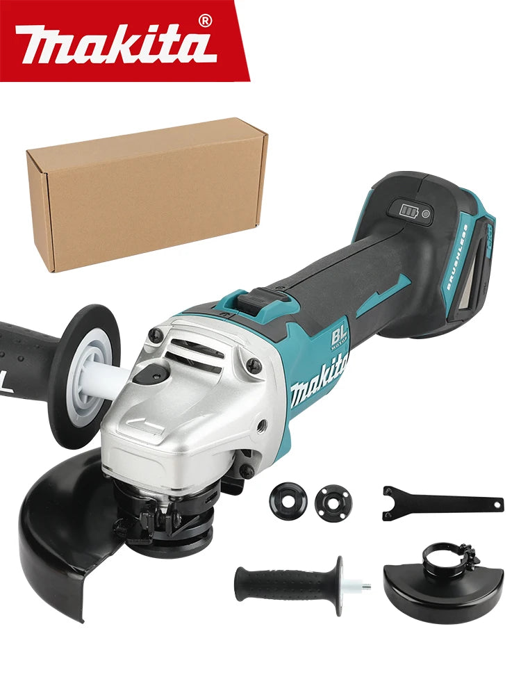 Makita DGA504 18V Brushless Angle Grinder Cutting And Polishing