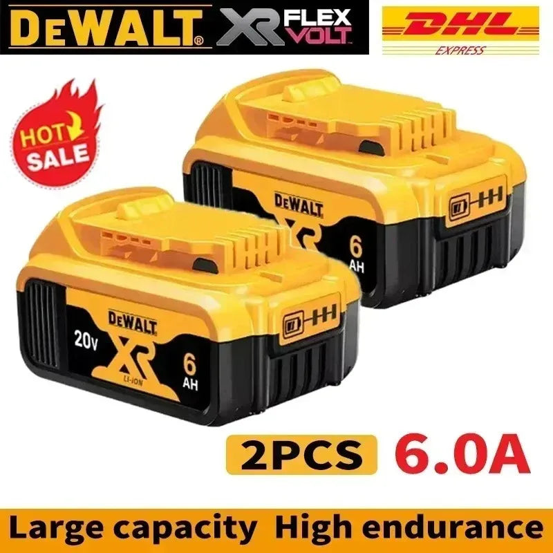 DeWALT 100% Original Battery 20V/60V 9000mAh MAX FlexVolt for DCB200 DCB205 DCB206 DCB209 DCB182 Power Tool Battery Air Transpor