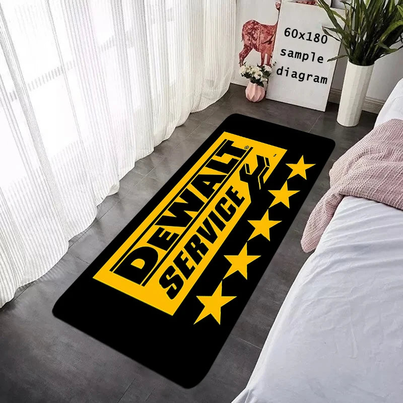 Interior Floor Mat Bathroom Doormat D-DeWalts Non-slip Foot Rug for Entryway Kitchen Carpet Bedroom Soft Bedside Mats Home Decor