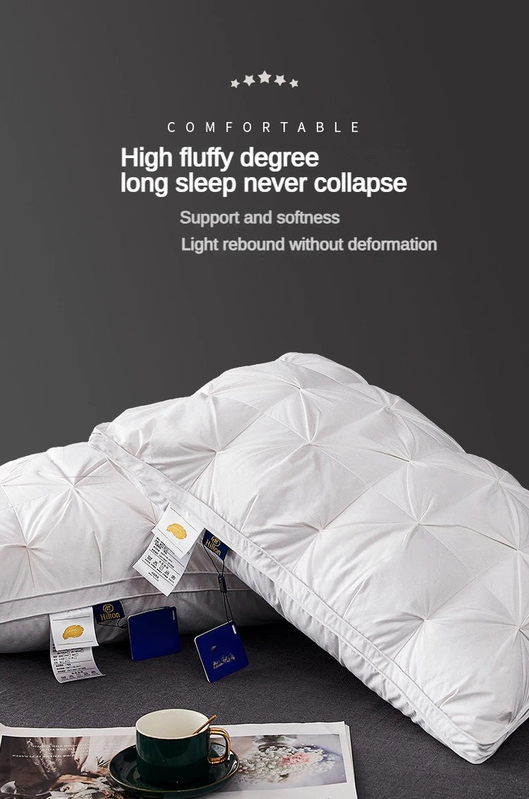 Premium Comfortable Hotel Cotton Pillow For Restful Sleep