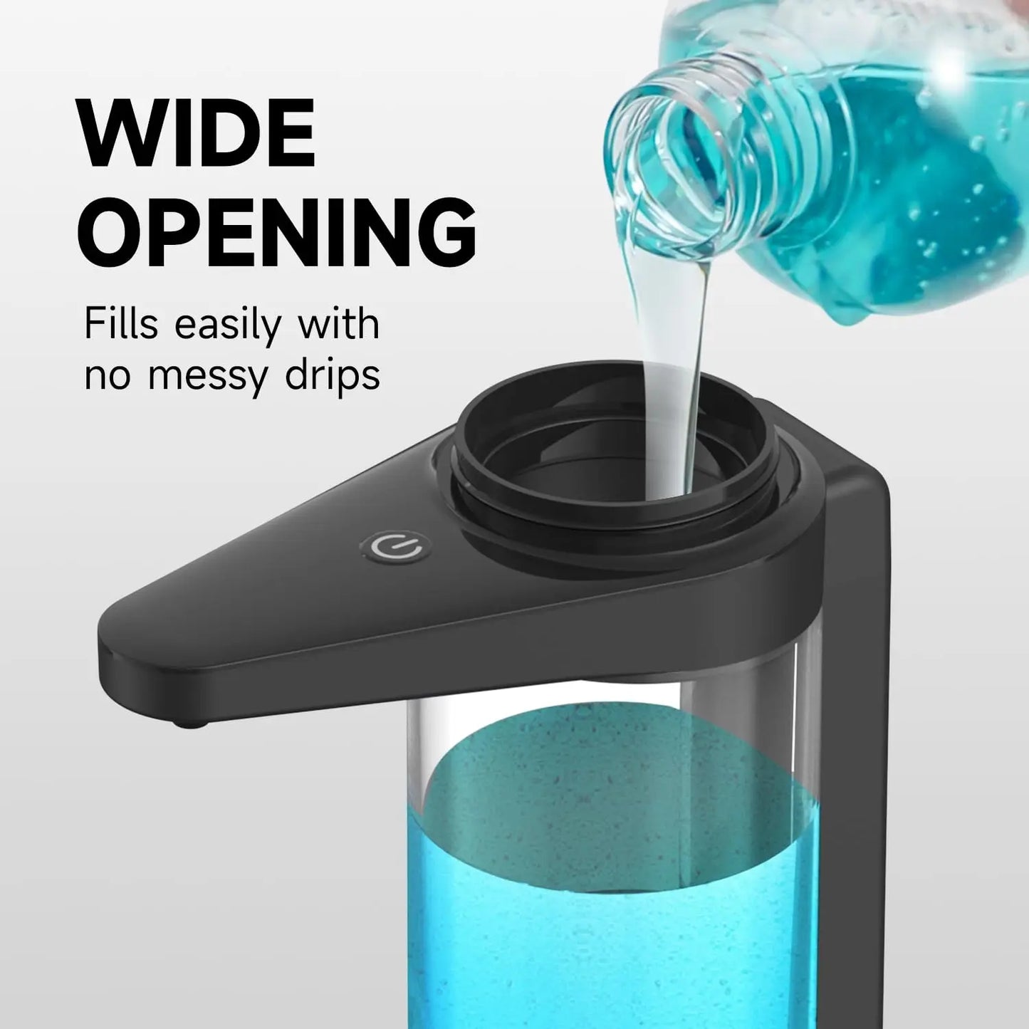 AIKE Automatic Soap Dispenser For Kitchen Hands Wall Mounted