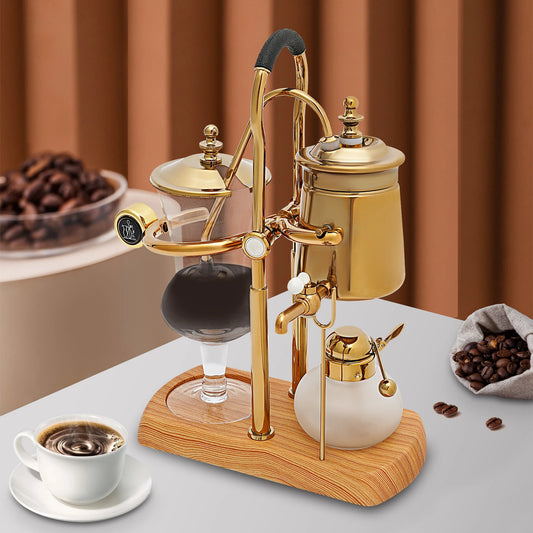 Premium Siphon Coffee Maker Set With Integrated Filter