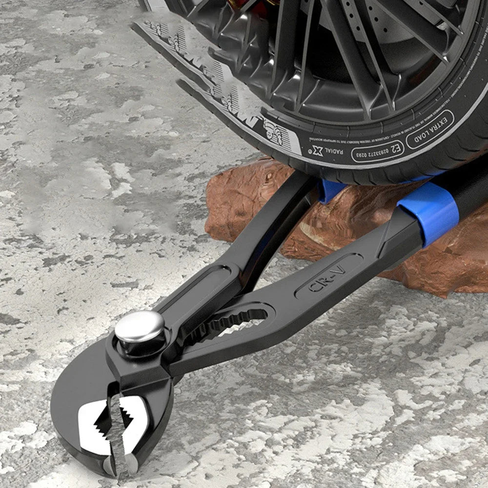 1pc Water pump pliers 7/8//10/12inch adjustable wrench multi-function large opening water pipe pliers household repair tools