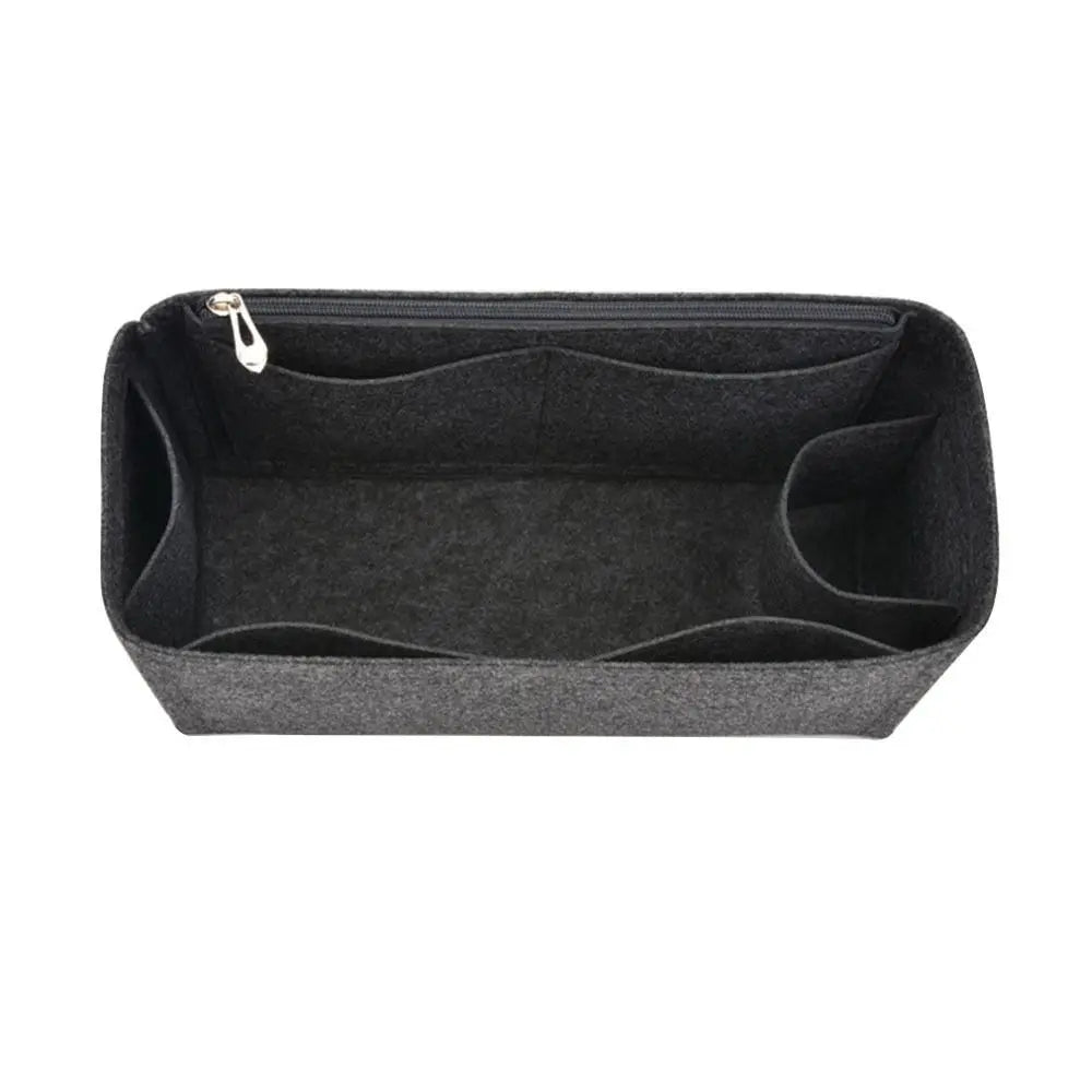 Felt Bag Insert Liner Lightweight Organizer Pouch For Handbags
