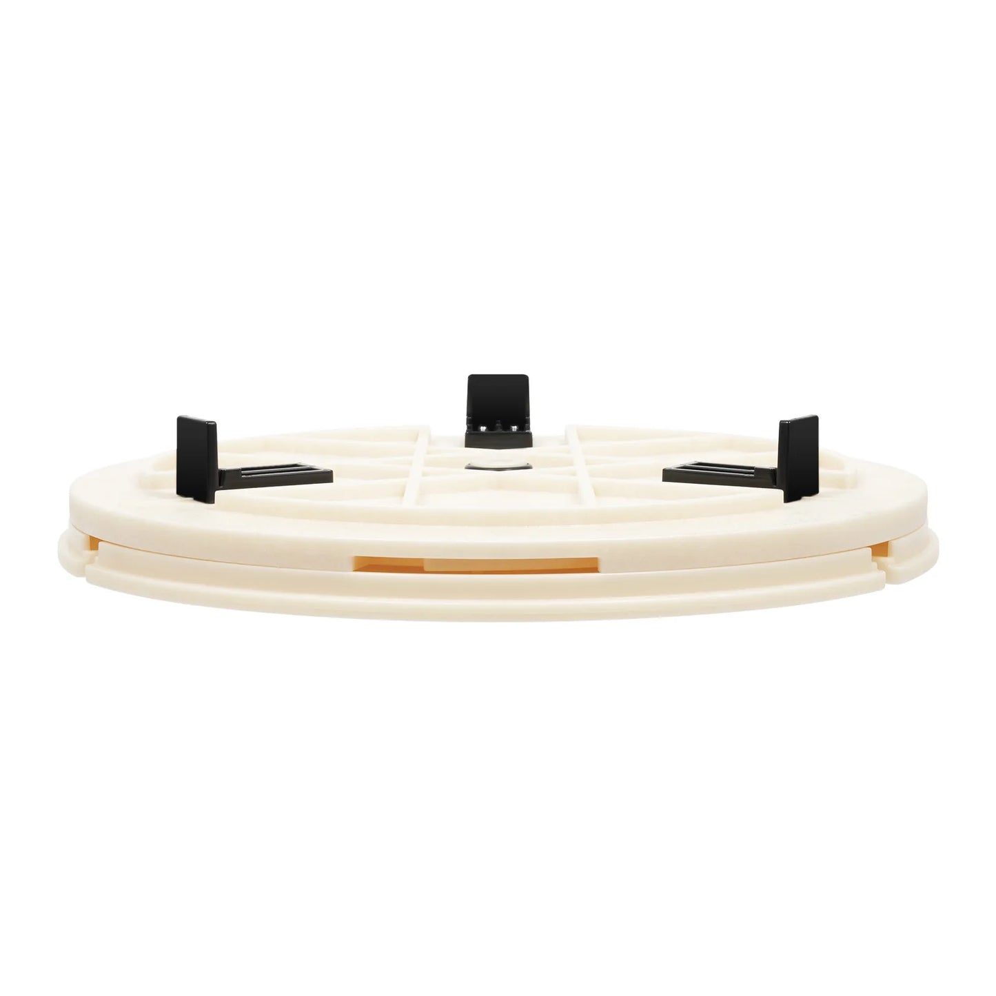 Pottery Machine Turntable Clamp with 5 Set Support Feet White Abs Ceramic Art Repair Tool Ceramic Trim Holder Centers Clip