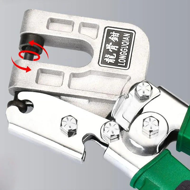 No-punch tool Sheet Metal Iron sheet punching Keel forceps Rivet-free pliers Iron sheet punching pliers Decoration team ceiling