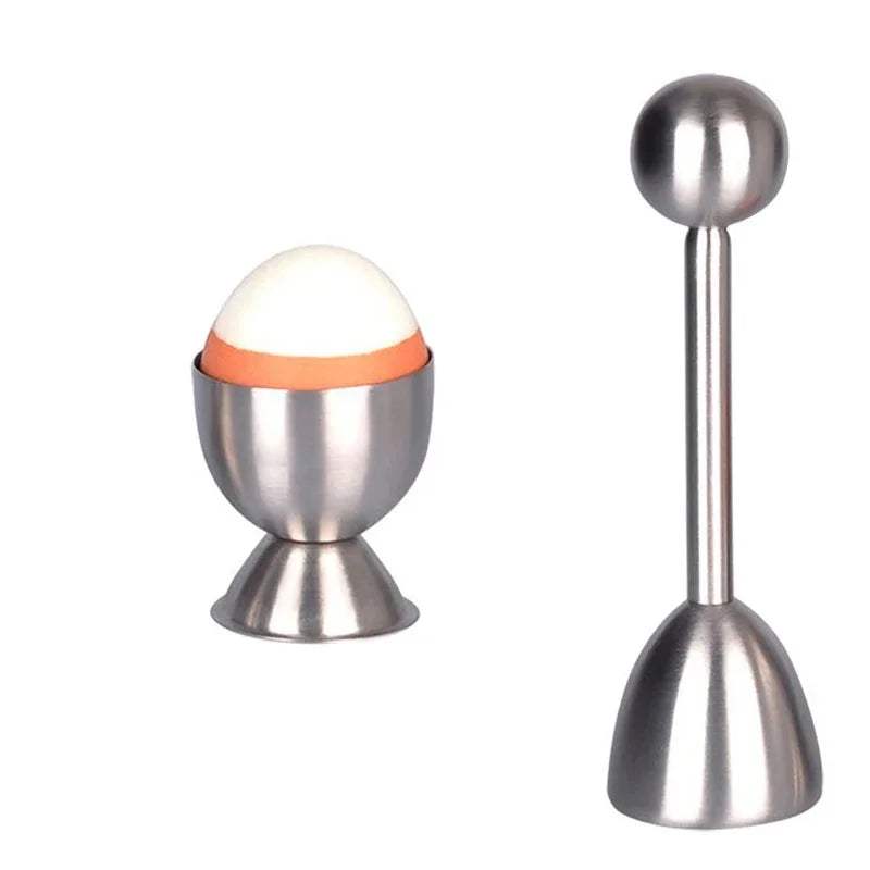 Premium Stainless Steel Egg Topper And Cutter Tool