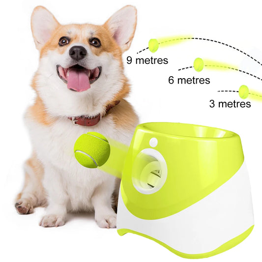 Dog Tennis Launcher Automatic Ball Launcher Catapult Pet Toys