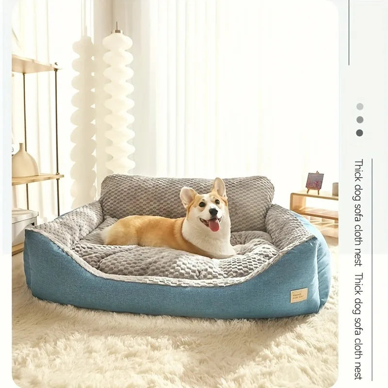 Luxury Comfortable Dog Sofa Bed With Fully Washable Cushion