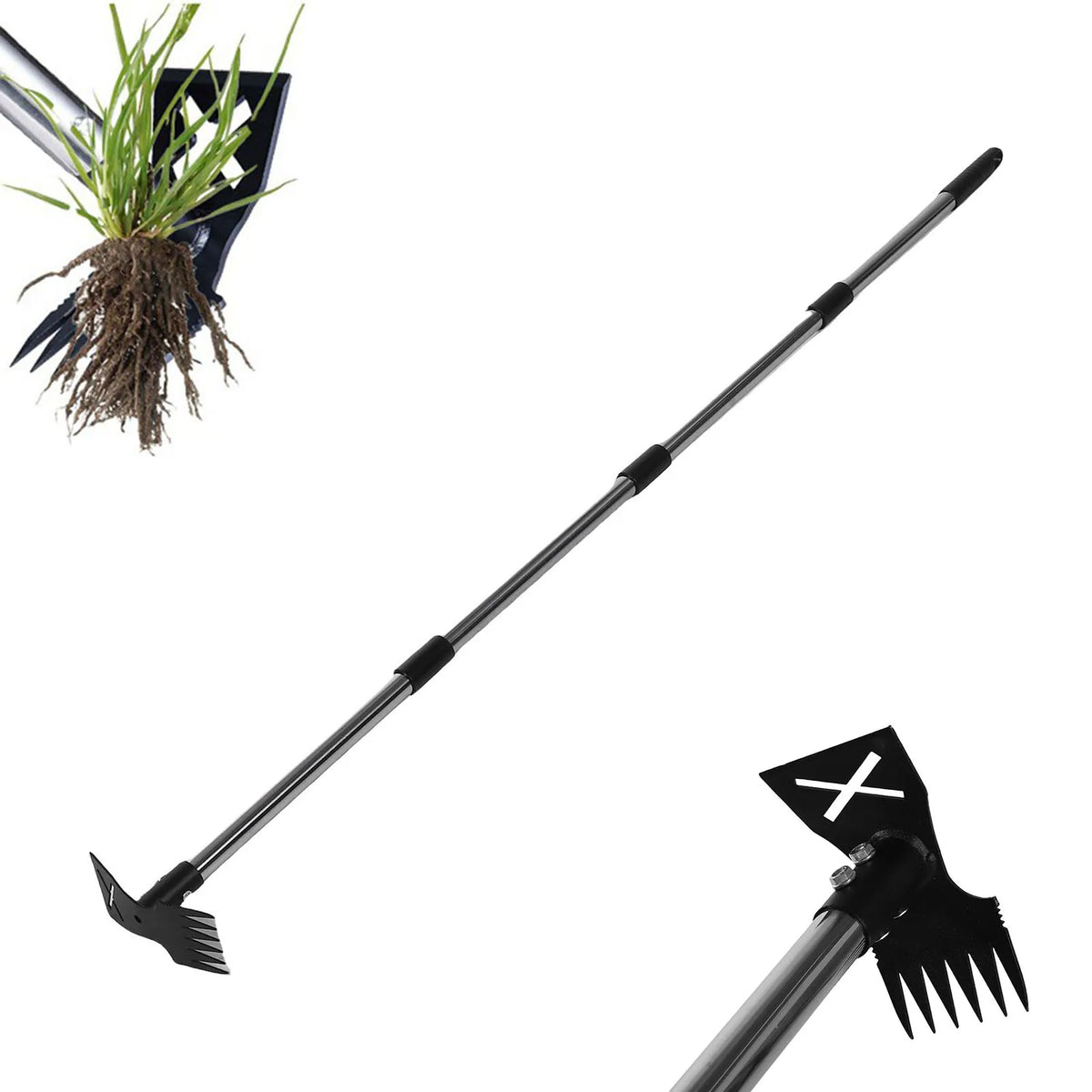 Professional Stainless Steel Weed Puller For Deep Root Removal