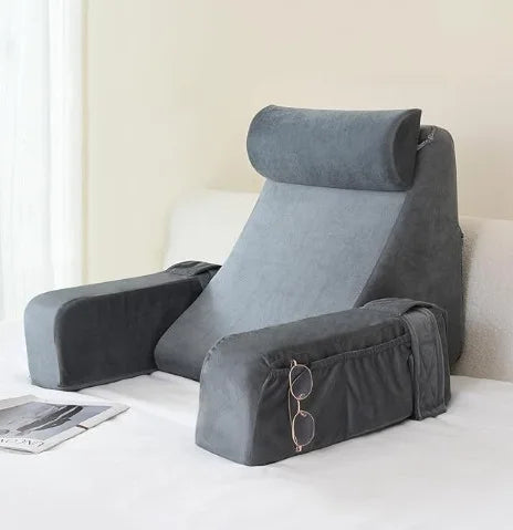 Bedrest Back Pillow For Reading And TV Watching Comfort
