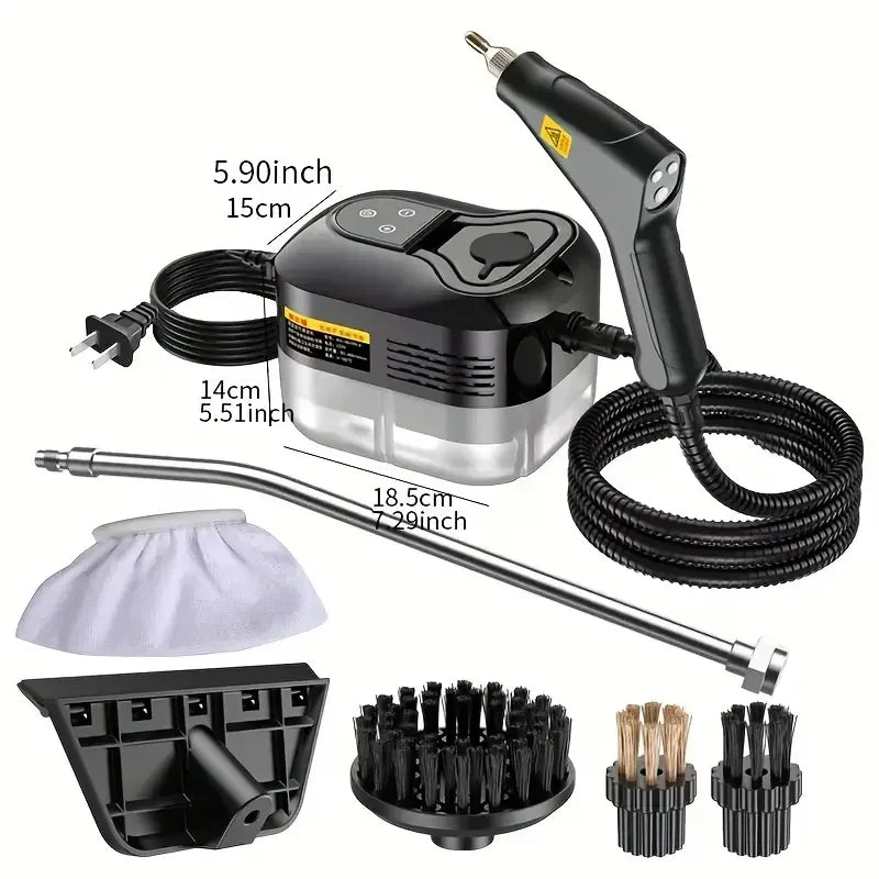 Handheld Steam Cleaner 110V/220V Multifunctional Portable High Temperature Steam Cleaning For Air Conditioner Kitchen Hood Car