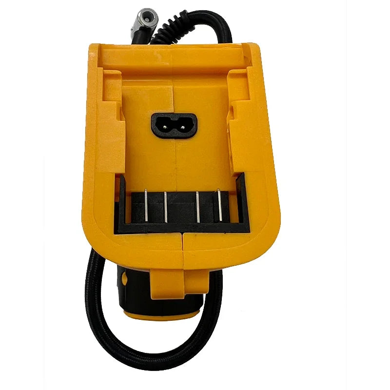 Dewalt Cordless Electric Air Pump Compressor Automatic with Digital Pressure Gauge for Car Tire Inflator  Rechargeable Handheld