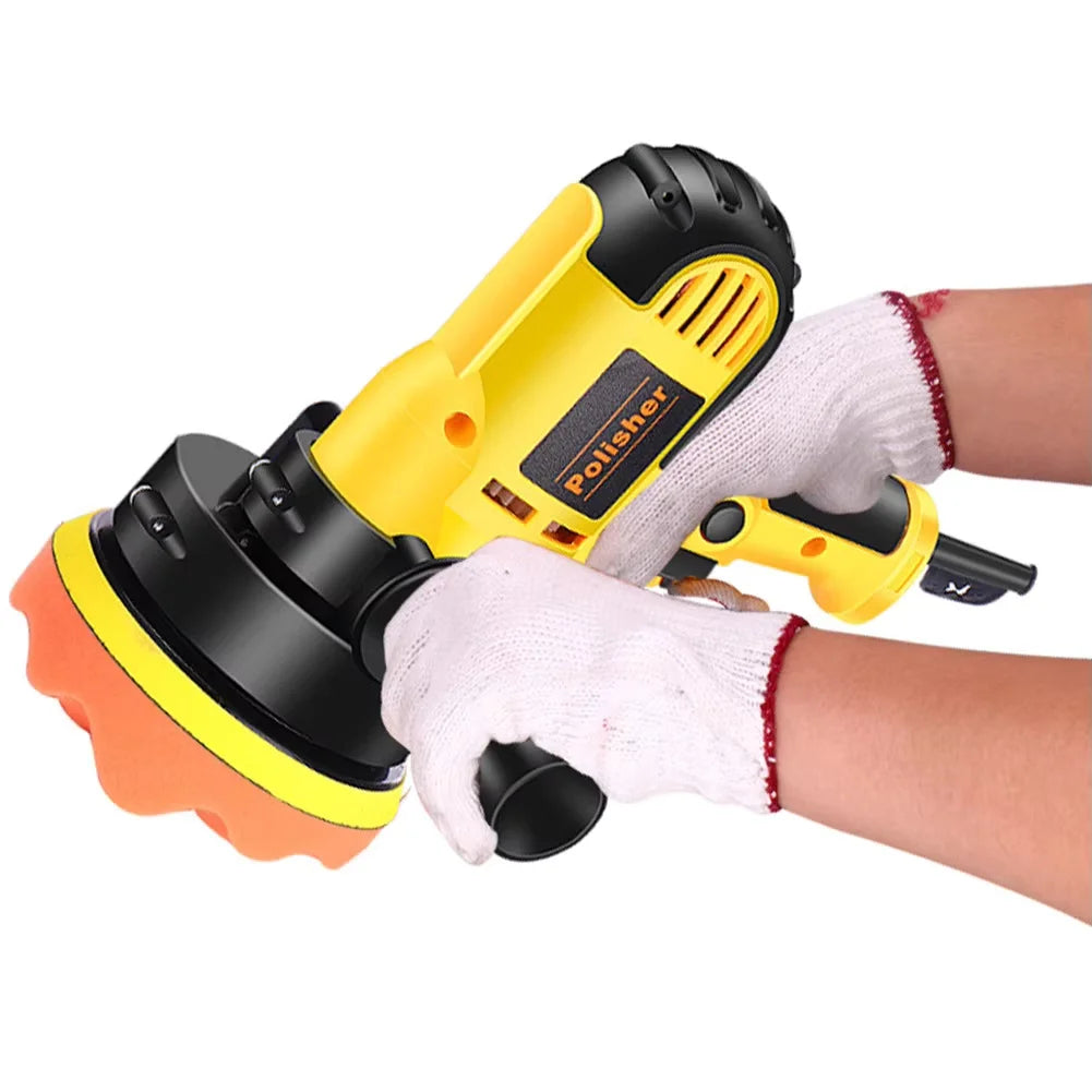 700W Electric Car Polisher Waxing Glazing Machine Adjustable Speed Auto Sanding Marble Tile Floor Polishing Scratch Repair Tool
