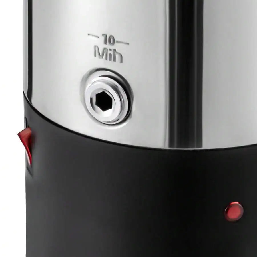 5.2L/175Oz 30 Cups Electric Coffee Maker, 304 Stainless Steel Hot Beverage Dispenser 1000W, 110V