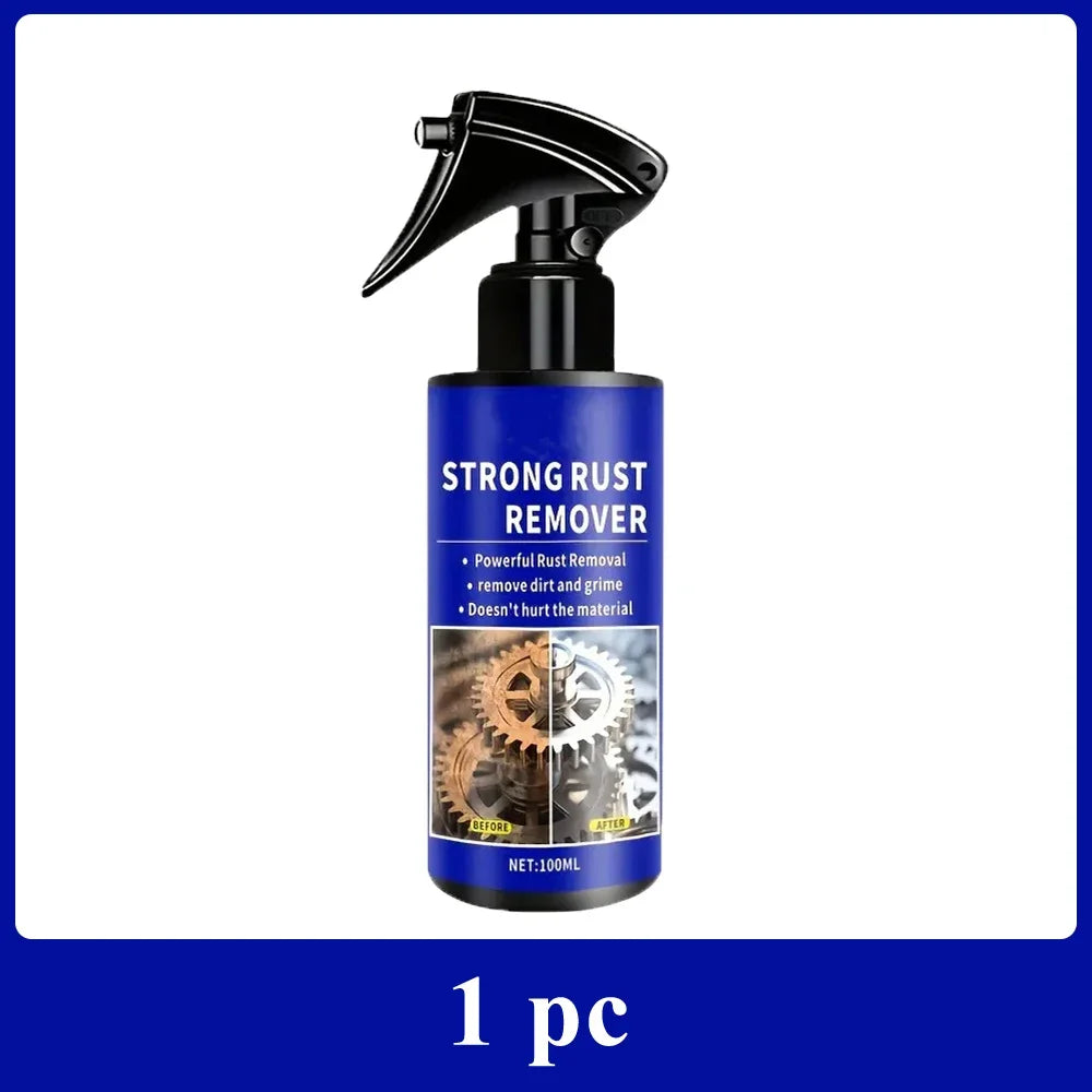 Car Rust Remover Clean Metal Iron Prowder Quickly Auto Exhaust Pipe Rust Derusting Spray Stain Removal Agent Car Wheel Hub Care