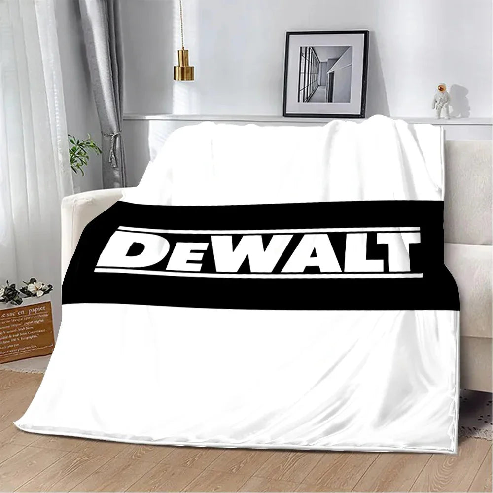 Dewalts Impresso Cobertor para Piquenique, Quente e Macio e Confortável, Viagem Doméstica e Presente de Aniversário, Excelentes