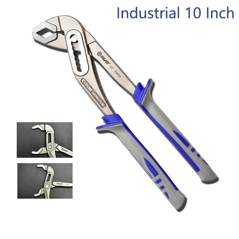 Universal Adjustable Pipe Wrenches Large Opening Pliers for 8/10/12 Inch Water Pump Pliers Bathroom Wrench Plumbing Pipe Wrench