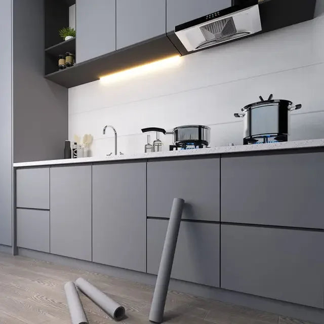 Oil Proof Waterproof Self Adhesive Wallpaper for Kitchen Cabinets