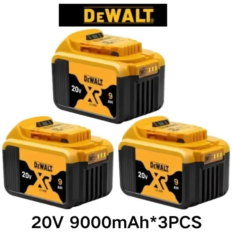 DeWALT 100% Original Battery 20V/60V 9000mAh MAX FlexVolt for DCB200 DCB205 DCB206 DCB209 DCB182 Power Tool Battery Air Transpor