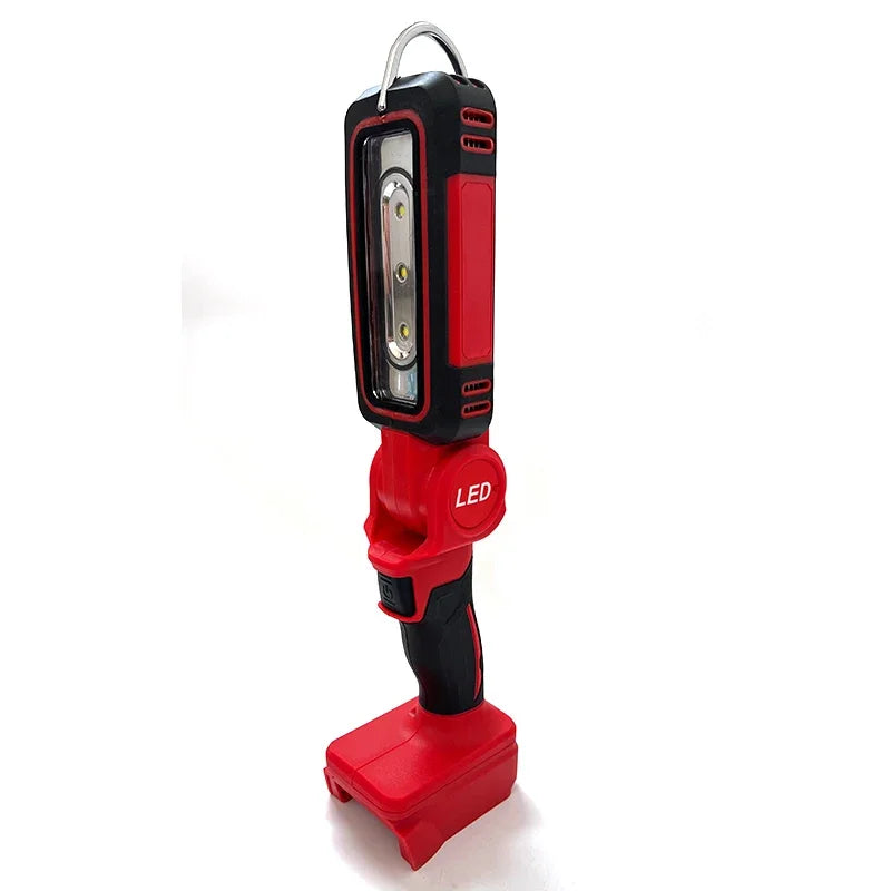 LED Work Light Super Bright 90 DegreeClip on Light Lithium Fit Milwaukee Battery 20V M18 Flood Light Outdoor Lighting Camping