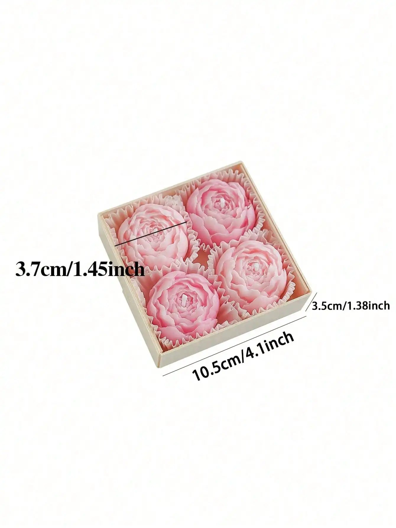 Premium Rose Scented Soy Candles For Elegant Home Decor