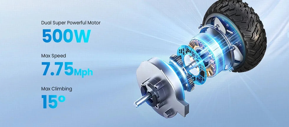 Kids All Terrain Self Balancing Hoverboard With Bluetooth Speaker