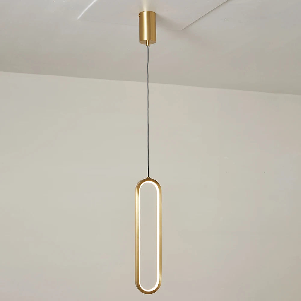 Modern LED Rings Pendant Lamp Circle Ceiling Light Fixture